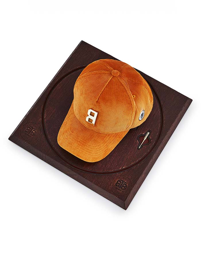 FOUR COLOR COTTON CAP KIT WITH A 858 GOLDEN "B" ICON